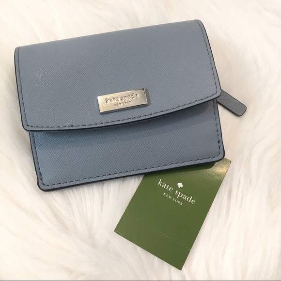 kate spade Handbags - Kate Spade Laurel Way Petty Blue Dawn wallet